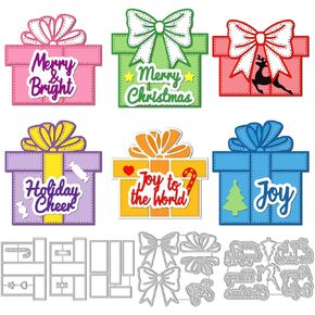 GLOBLELAND 3 Sets Christmas Lights Cutting Dies for DIY Scrapbooking Metal Light String Light Bulb Die Cuts Embossing Stencils Template for Paper Card Making Decoration Album in Kuwait