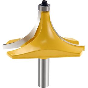 1/2 Inch Shank Round Over Router Bit Corner Rounding Edge-Forming Roundover Beading Router Bit 2 Cutting Diameter (25.4mm R) in Saudi Arabia