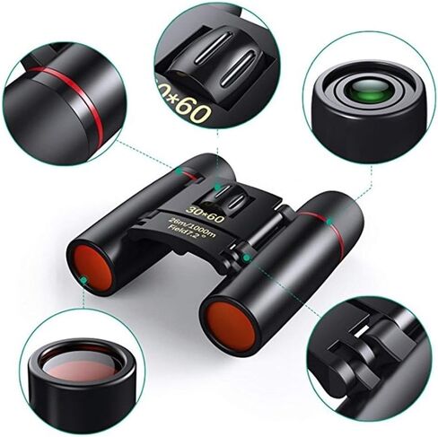 Compact Waterproof 30x60 Monocular Telescope - Perfect for Adults, Outdoor Activities and Travel in Saudi Arabia