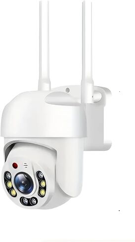 1080P Security Camera, 2.4G/5G WiFi Home Surveillance Cam with 360° Pan/Tilt, Color Night Vision, Motion Detection, 2-Way Audio, SD/Cloud Storage (B) in Saudi Arabia