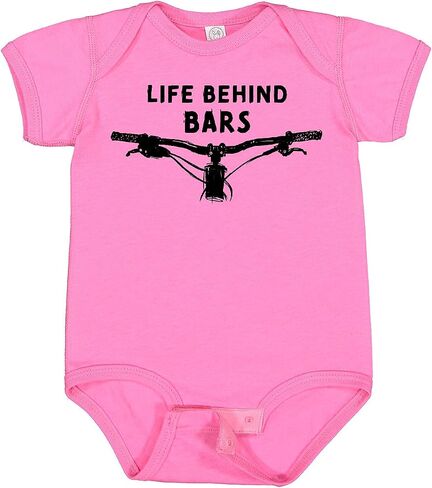 inktastic Life Behind Bars Mountain Bike Baby Bodysuit in Saudi Arabia
