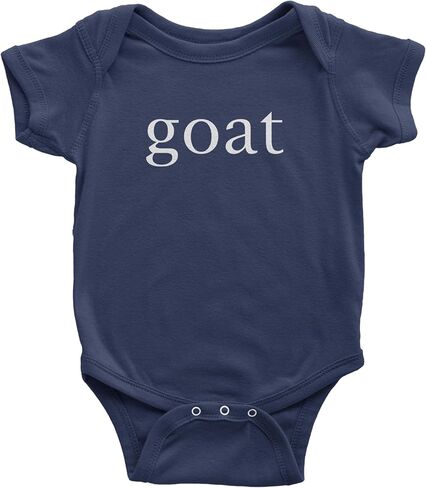 GOAT - Greatest Of All Time Infant One-Piece Bodysuit, Soft Cotton in Saudi Arabia