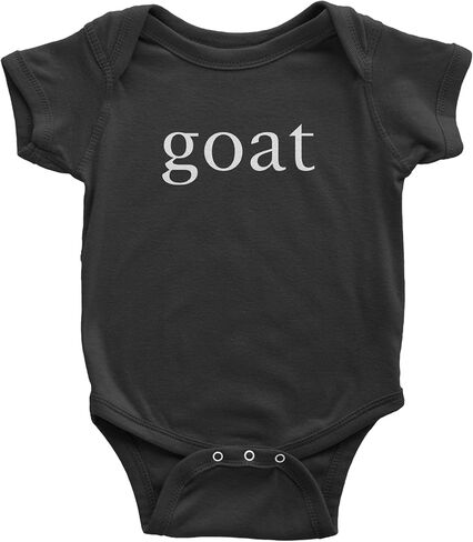 GOAT - Greatest Of All Time Infant One-Piece Bodysuit, Soft Cotton in Saudi Arabia