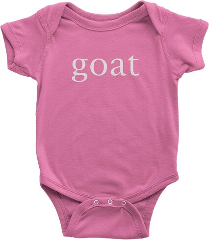 GOAT - Greatest Of All Time Infant One-Piece Bodysuit, Soft Cotton in Saudi Arabia