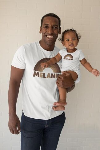 Pop Threads Melanin Rainbow Black History Pride BHM BLM Infant Baby Boy Girl Bodysuit in Saudi Arabia