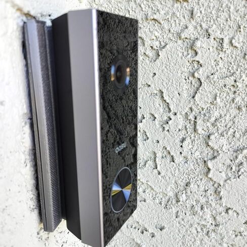 SPLASHNCOLOR DOOBBELL Angle Mount متوافق مع كاميرا أمان AOSU اللاسلكية لا يوجد اشتراك - قوس قابلة للتعديل 15 درجة لكاميرات جرس الباب - تصميم مقاوم للطقس in Kuwait
