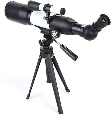 Telescope for Kids Adults Beginners 50mm Aperture 350mm Astronomical Refractor Telescope BAK4 Prism FMC Lens Telescope for Astronomy with Tripod and Compass to Observe Moon and Planet in Saudi Arabia