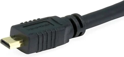 Canon EOS Rebel T5 Digital Camera AV/HDMI Cable 3 Foot High Definition Mini HDMI (Type C) to HDMI (Type A) Cable in Saudi Arabia