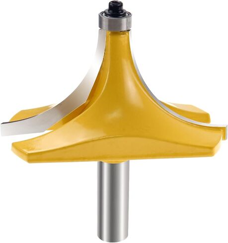 1/2 Inch Shank Round Over Router Bit Corner Rounding Edge-Forming Roundover Beading Router Bit 2 Cutting Diameter (25.4mm R) in Saudi Arabia