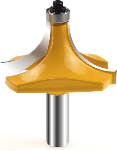 1/2 Inch Shank Round Over Router Bit Corner Rounding Edge-Forming Roundover Beading Router Bit 2 Cutting Diameter (25.4mm R) in Saudi Arabia