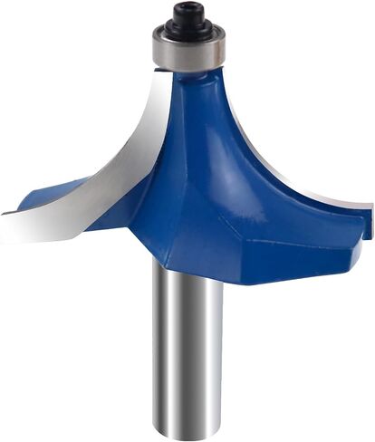 1/2 Inch Shank Round Over Router Bit Corner Rounding Edge-Forming Roundover Beading Router Bit 2 Cutting Diameter (25.4mm R) in Saudi Arabia