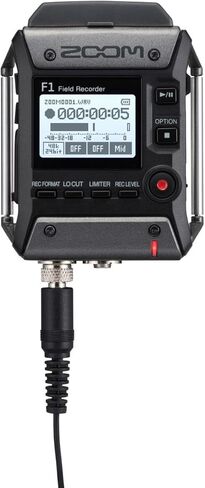 Zoom F1 Recorder مع microphone Lavalier - حزمة مع بطاقة SDHC Micro 32GB in Kuwait