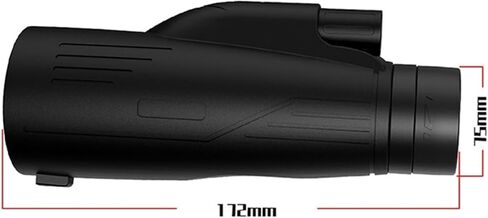 12X50 HD Monocular Zoom Telescope - High Power Scope for Bird Watching, Hunting, Camping, and Outdoor Activities in Saudi Arabia