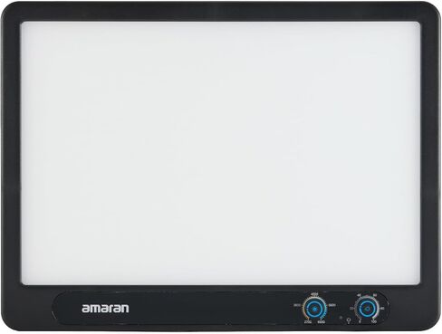 Amaran Verge Edge-Lit LED Panel Light Flicker-Free Eye-Safe (Charcoal, US) Bundle with Software Suite and Memory Card (3 Items) in Saudi Arabia