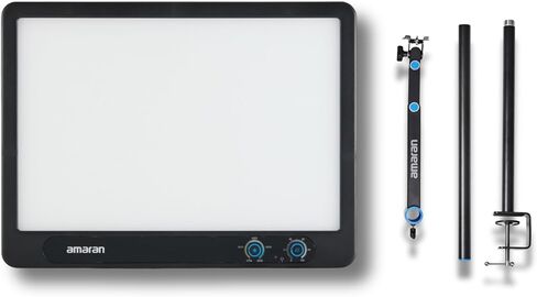 Amaran Verge Edge-LED LED LED LIGHT LIGHT FREAKER-SAFE (الفحم ، الولايات المتحدة) باقة مع حامل المشبك المكتبي (عنصران) in Kuwait