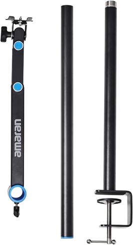 Amaran Verge Edge-LED LED LED LIGHT LIGHT FREAKER-SAFE (الفحم ، الولايات المتحدة) باقة مع حامل المشبك المكتبي (عنصران) in Kuwait