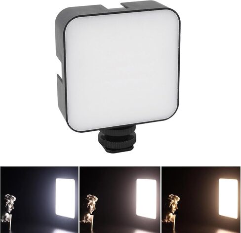 LED فيديو LED Dimmable قابل لإعادة شحن 3 درجة حرارة اللون إضاءة التصوير الفوتوغرافي المحمولة لتسجيل المدونة استوديو المبدعين محتوى YouTube in Kuwait