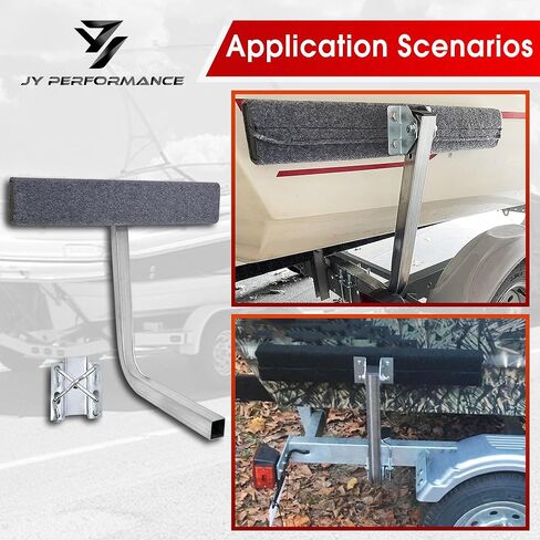 58" Inch Boat Trailer Guides Bunk Carpeted Adjustable Boat Guide-on Hot Dip Galvanized Finish for Ski Boat, Fishing Boat, Sailboat, Kayak, Canoe in Saudi Arabia