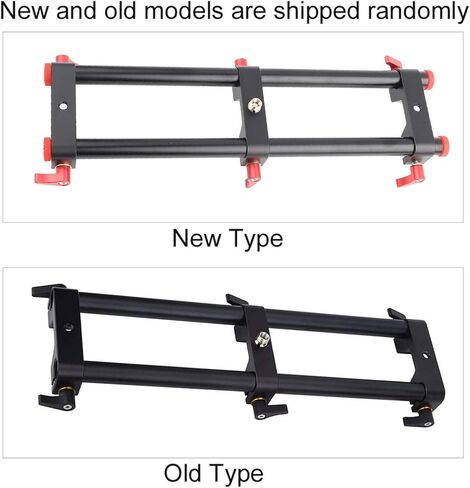 الكاميرا مزدوجة قبضة موسعة مقبض التثبيت ملحق الحفارة ل feiyu chololder مصنوعة من Allime Allime Allime Aluminium الأسود 30.5 × 10 × 16.5 سم 500g in Kuwait