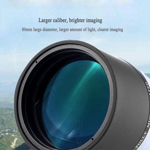 Telescope, 80MM Astronomical Refraction HD Coated Optical Lens, Waterproof Two-Speed Focusing Portable Tripod for Beginners Outdoor Travel Storage,for Indoor/Outdoor in Saudi Arabia
