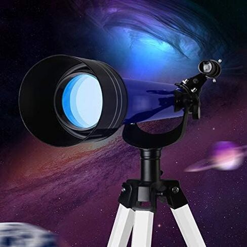 Telescopes for Adults,Astronomy Refractor Telescope for Kids and Beginners,Compact and Portable Travel Telescope,Adjustable Height Tripod,with 3 Eyepieces in Saudi Arabia