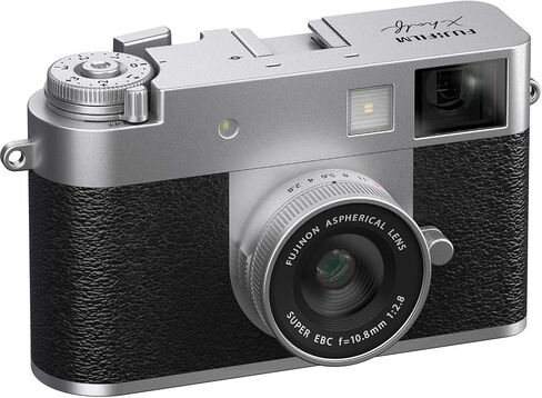 Fujifilm X Half Digital Camera (Silver) Bundle with Advanced Accessories | Fuji X Half Camera in Saudi Arabia