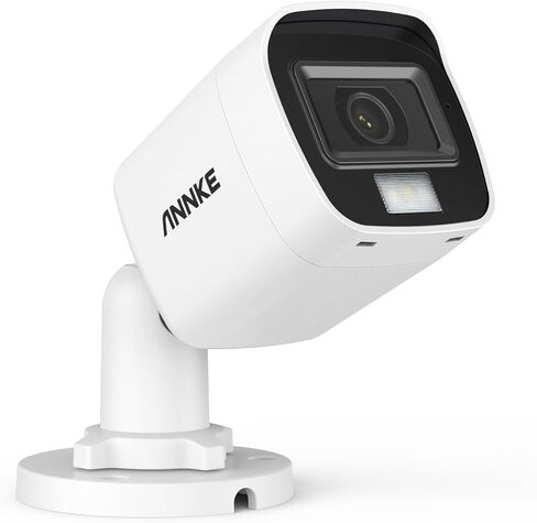 كاميرا أمان Annke 2MP للمراقبة المنزلية والتجارية ، كاميرا مزرعة من الرصاص السلكية الإضافية مع رؤية ليلية ذكية 100 قدم ، وعدسة IP67 ، وعدسة 3.6 مم ، وميكروفون مدمج (لا يوجد مع محول طاقة وكابل BNC) in Saudi Arabia