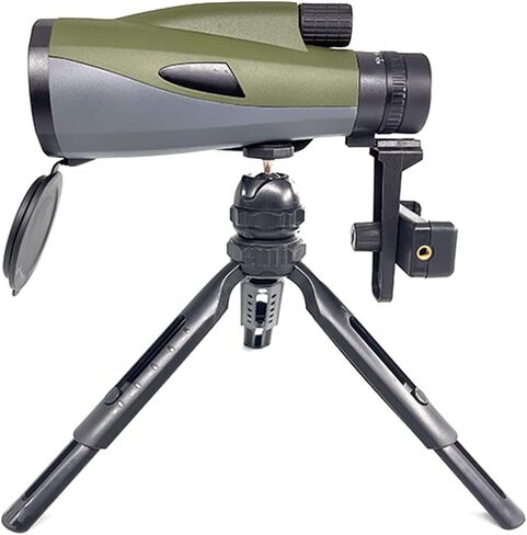 10-30x60 High-Power Monocular Telescope with Smartphone Adapter - 60mm FMC BAK4 Prism for Bird Watching, Camping, Hiking, Hunting in Saudi Arabia