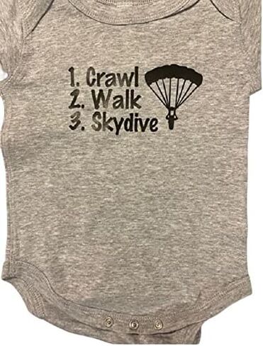 زحف المشي القفز بالمظلات المخصصة للأطفال ® ® kit Skydiving Onesie ® قطعة واحدة in Kuwait