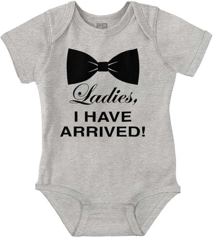 Brisco Brands Ladies لقد وصلت وسيم Bowtie Baby Bodysuit Boys in Saudi Arabia