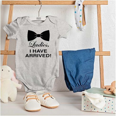 Brisco Brands Ladies لقد وصلت وسيم Bowtie Baby Bodysuit Boys in Saudi Arabia