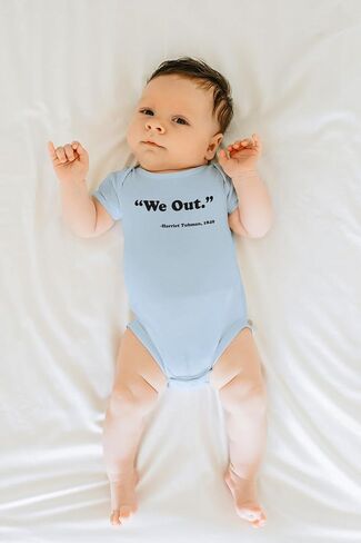Pop Threads We Out Harriet Tubman 1849 Black History Infant Bodysuit Black 12M in Saudi Arabia