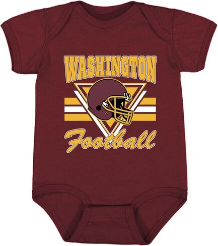 Vintage American Footbal Team Fan Helmets Sports Baby Creeper Boys Girls Infant Bodysuit in Saudi Arabia
