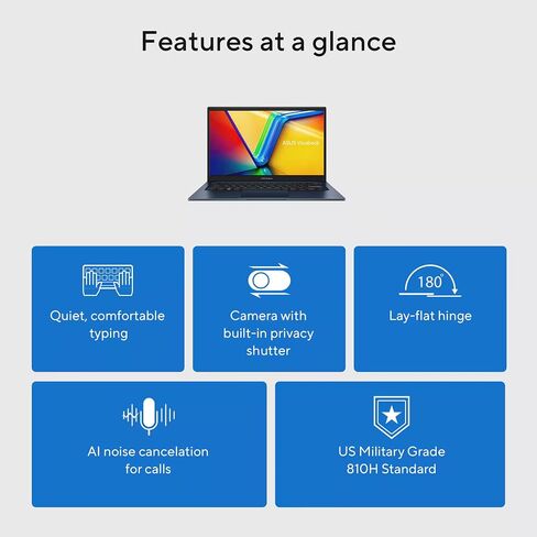 ASUS Vivobook 2024 أحدث كمبيوتر محمول خفيف الوزن، Intel Pentium Silver N6000، شاشة 15.6 بوصة FHD IPS، ذاكرة وصول عشوائي 4 جيجابايت، 192 جيجابايت (128 جيجابايت eMMC + 64 جيجابايت SD)، كاميرا ويب، Office 365 سنة واحدة، Windows 11S +MarxsolAccessory in Saudi Arabia
