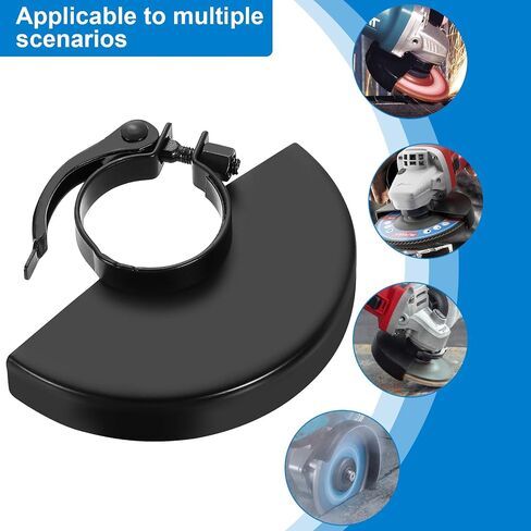 5 "125 مم حارس طاحونة الزاوية لنهاية DeWalt 4 1/2 Grinder Guard 397661-01 نوبات الغطاء الواقي القابل للتعديل المعدني لميلووكي Makita Metabo Bosch Ryobi Grinders in Saudi Arabia