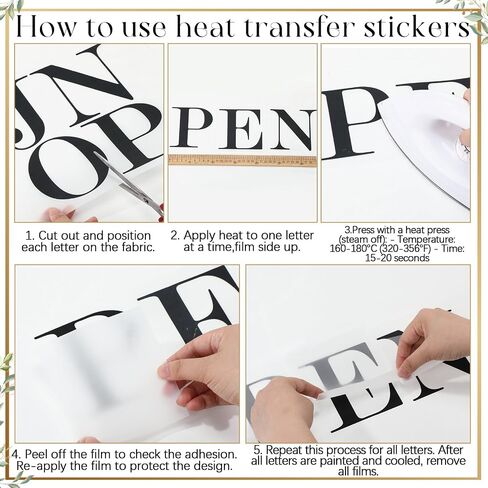 Faccito 17 Sheets Custom Vinyl Secals Name & Age Vinyl Letter kit-A-Z Serif Letters وأرقام نصية من 0-9 مع IS ، واحدة ، كلمتين ، ملصق خلفية مخصصة DIY لحفل عيد ميلاد الطفل الاستحمام in Saudi Arabia