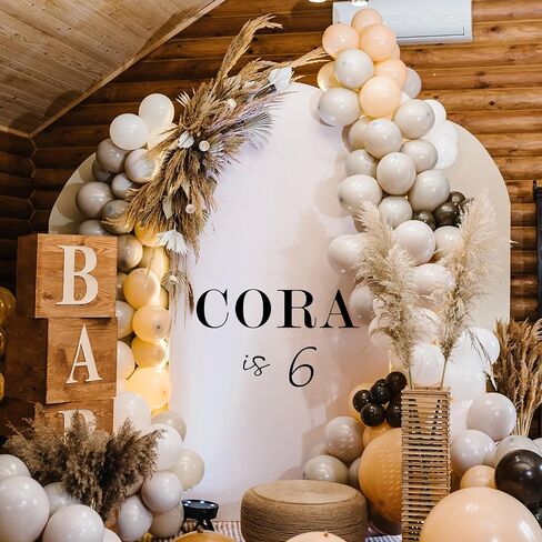 Faccito 17 Sheets Custom Vinyl Secals Name & Age Vinyl Letter kit-A-Z Serif Letters وأرقام نصية من 0-9 مع IS ، واحدة ، كلمتين ، ملصق خلفية مخصصة DIY لحفل عيد ميلاد الطفل الاستحمام in Saudi Arabia