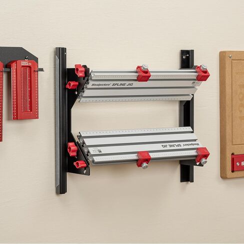 Woodpeckers Spline Jig, Router Table & Table Saw Jig for Dovetails & Miter Joints, Makes Joinery Strong & Attractive, Made in USA in Saudi Arabia