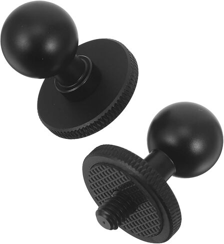 2pcs Swivel Ball Camera Mount Base Aluminum Alloy Ball Adapter for Camera Bracket Parts in Saudi Arabia