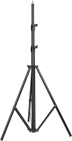 Aluminum Adjustable 6ft Metal Photography Tripod Light Stand with 1/4-inch Screw for Job Site Photo Studio Flash Monolight Ring Light Softbox Reflector in Saudi Arabia