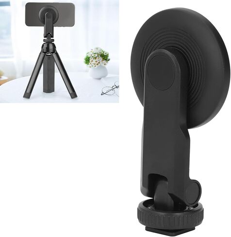 Universal Magnetic Phone Holder Cold Shoe Mount Adapter Tripod Holder for 12 13 14 15 16 Series Cameras in Saudi Arabia