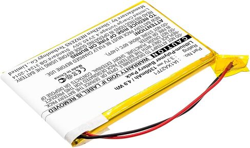 Synergy Digital PDA Battery, Compatible with Palm IA1XA27F1 PDA, (Li-Pol, 3.7V, 1350mAh) Ultra High Capacity, Replacement for Palm IA1XA27F1 Battery in Saudi Arabia
