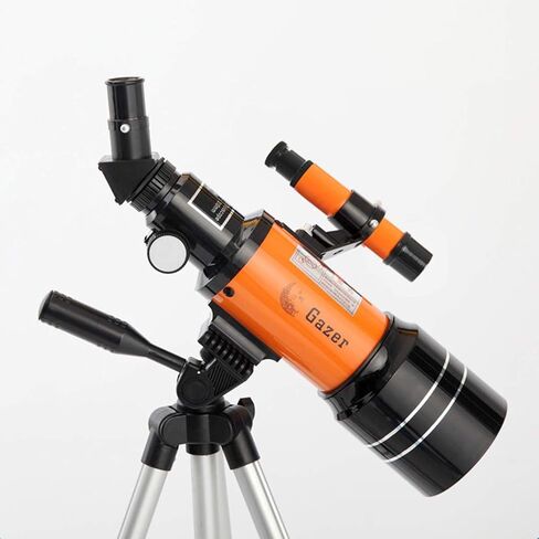 Telescope for Kids Adults Astronomy Beginners 70mm Refractor Telescopes 70mm Aperture 400mm Mount with Adjustable Tripod with Moon Filter in Saudi Arabia