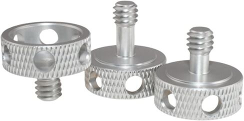 Aluminum Alloy Thumb Screw Camera Tripod Head Adjustment Screw 1/4inch Interfaces for DSLR and Lighting in Kuwait