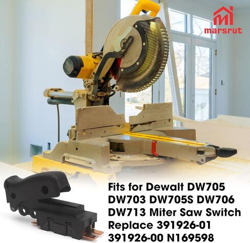 أجزاء الاستبدال تناسب DEWALT DW705 DW703 DW705S DW706 DW713 MITER SWAY SWAND استبدال 391926-01 391926-00 N169598 ، استبدال الطاقة in Saudi Arabia