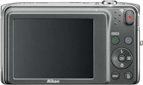 Nikon COOLPIX S3500 20.1 MP Digital Camera with 7X Zoom (Silver) (Old Model) (Renewed) in Saudi Arabia