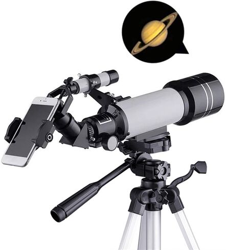 National Geographic Astronomical Telescope HD Monoculars Portable 70MM Refractor for Beginners and Children Smart Phone Adapter with Adjustable Tripod Moon Filter Finder and Carrying Bag in Saudi Arabia