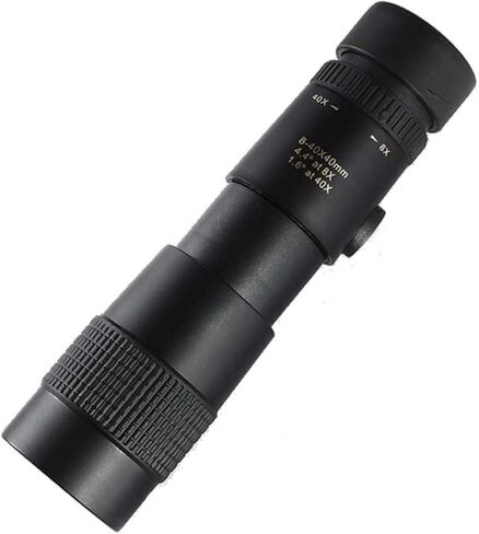 8-40 × 40 تلسكوب أحادي الطاقة عالي الطاقة مع محول الهواتف الذكية وترايبود لمشاهدة الطيور والحفلات المسرحية in Saudi Arabia