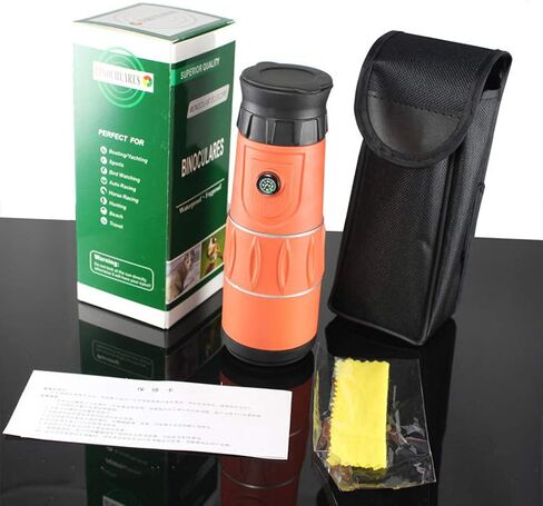 18x40 High Power HD Monocular Telescope - Compact, Waterproof, BAK4 Prism, Fully Multi-Coated Lens, Black in Saudi Arabia