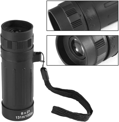 8 X 21 Monocular Telescope - Compact, Handy Scope for Camping, Sports, and Outdoor Activities in Saudi Arabia